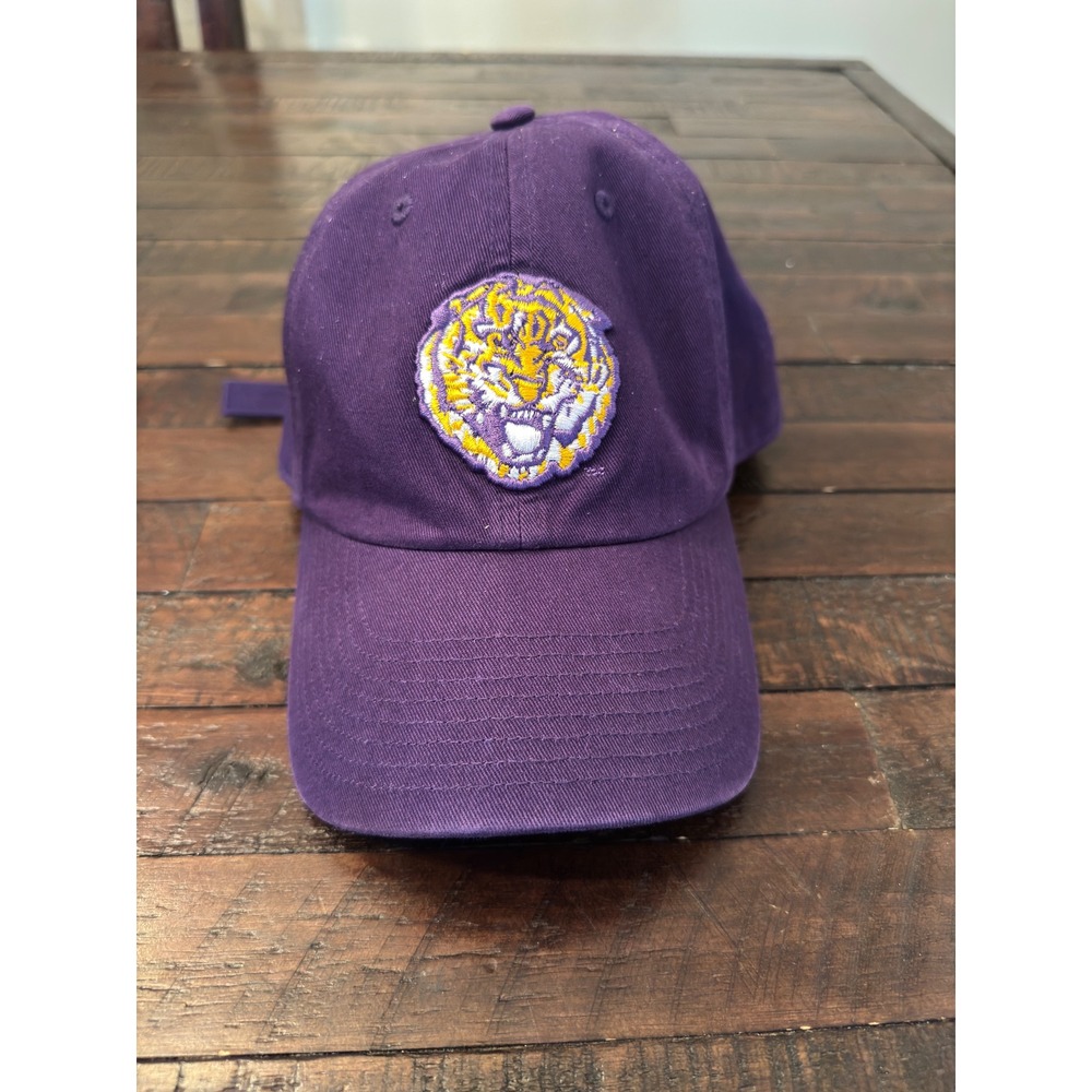 LSU Tigers 47 Brand College Vault Purple Adjustable Hat Strapback Cap Mens OSFA